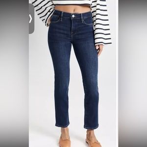 FRAME Le High Straight Jeans Ankle Size 25 LHST801 stretchy